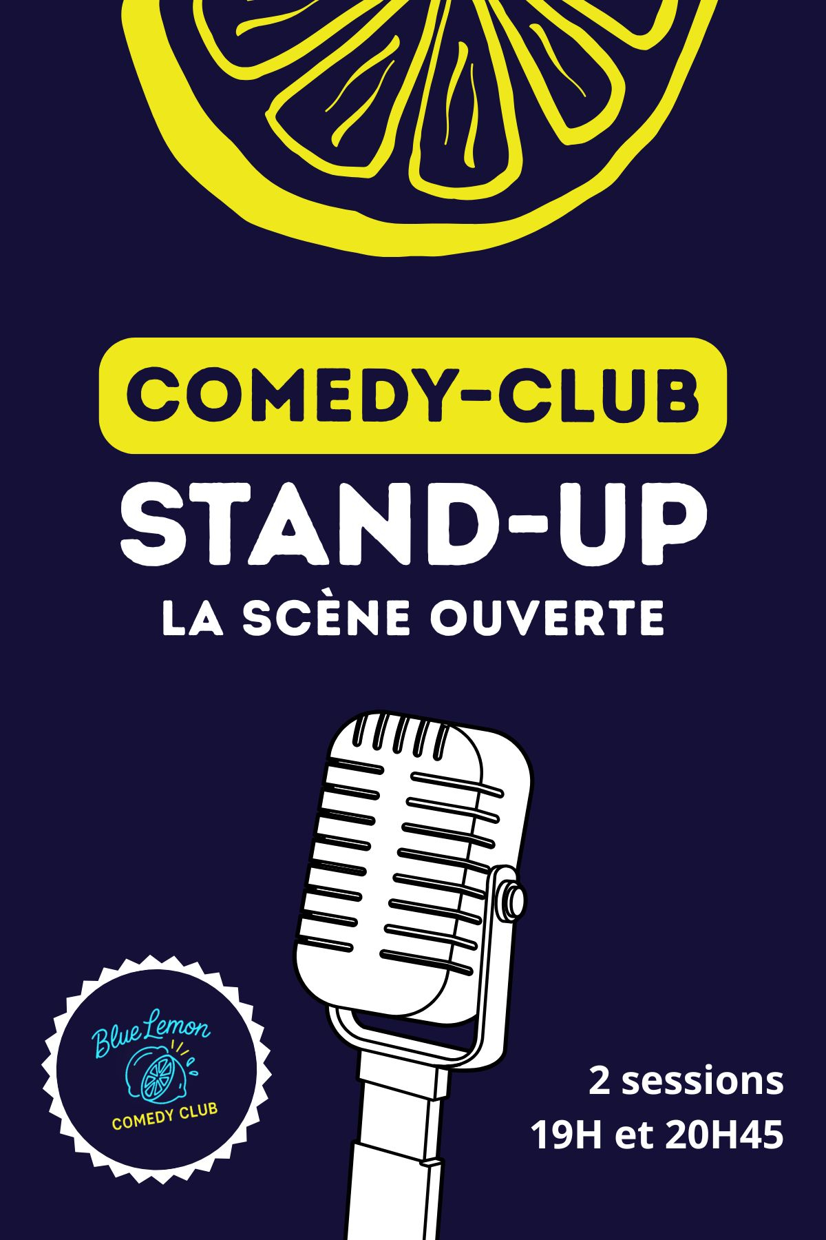 COMEDY CLUB – SCENE OUVERTE🎤19H